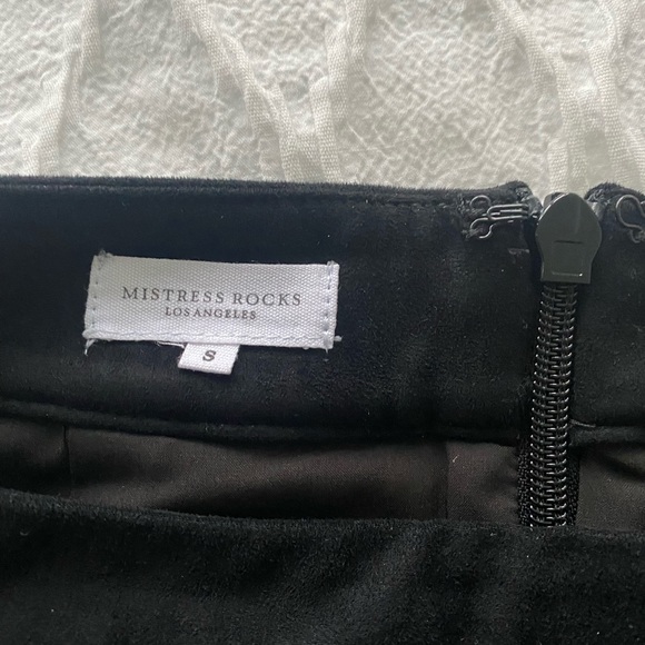 Mistress Rocks suede skirt - Picture 3 of 3